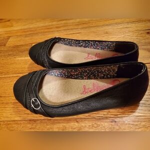 Jellypop Black Flats size 6.5